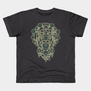 Sacred Circles Cosmic Paths Digital Design Kids T-Shirt